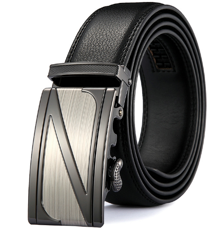 Men's Leather Belt Image 5