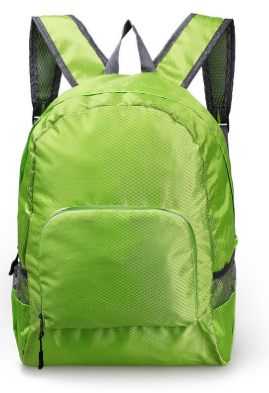 Simple Foldable Backpack Color Rose Red