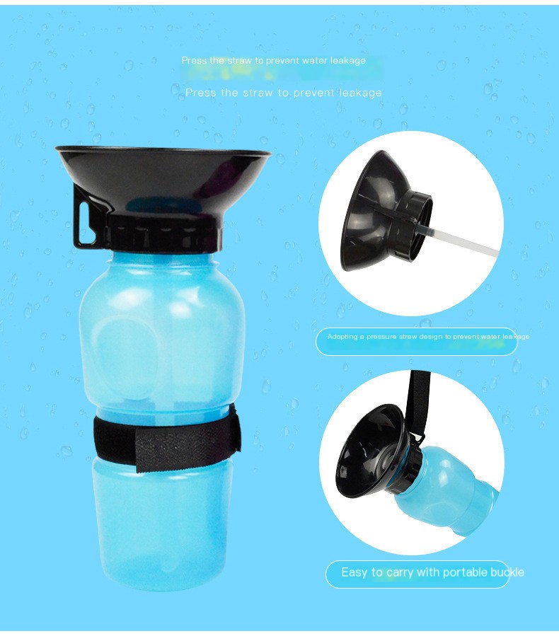 Portable Dog Water Fountain in Use