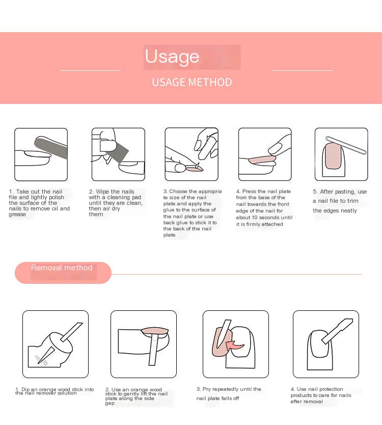 French-style nail tips 1