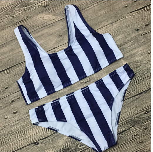 Striped Bikini Image 2