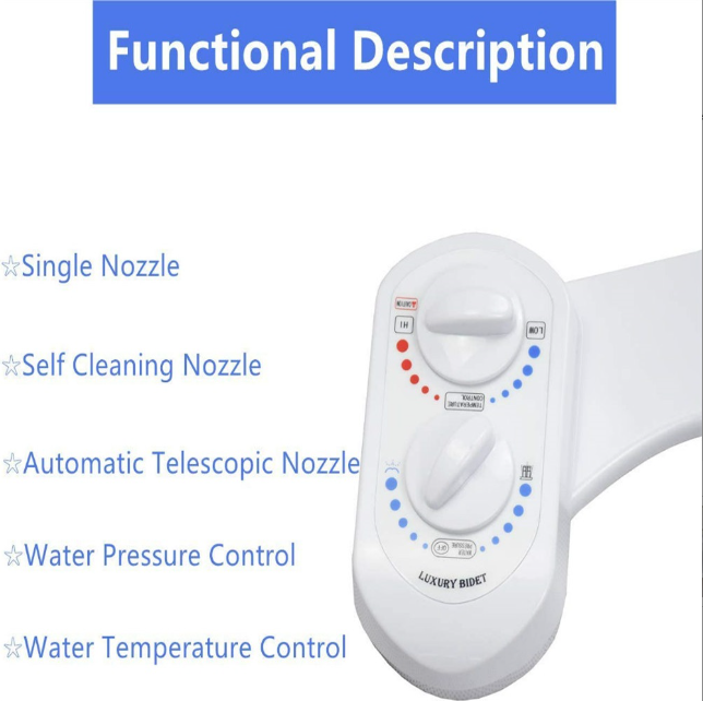 Easy-to-Use Non-Electric Bidet