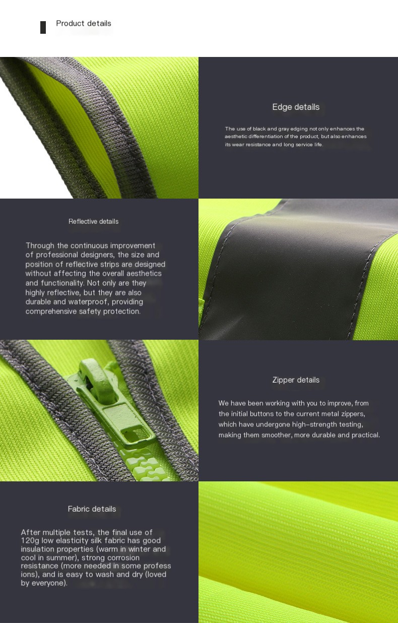 Reflective Safety Vest Image 5