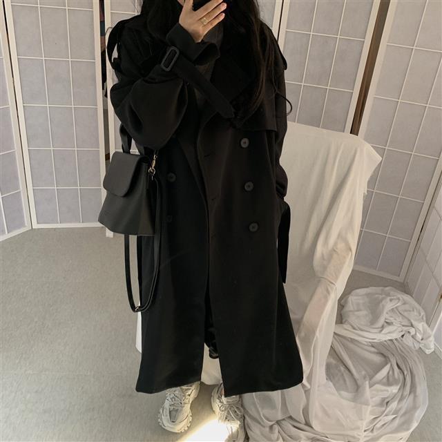 Retro Trench Coat - Image 7