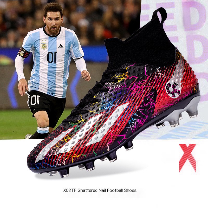 Messi Football Shoes on Field