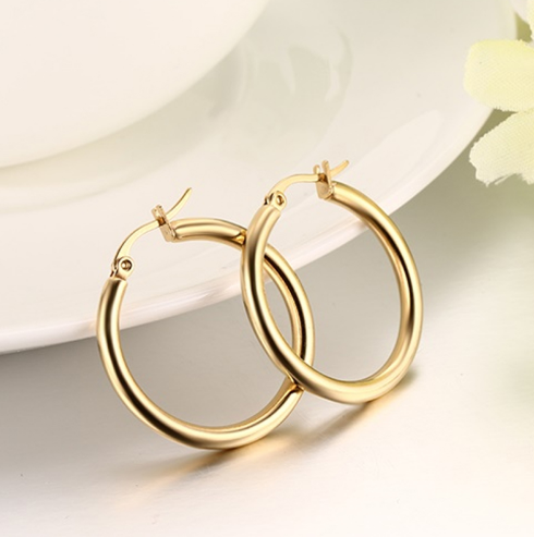 Ethnic Style Round Earrings