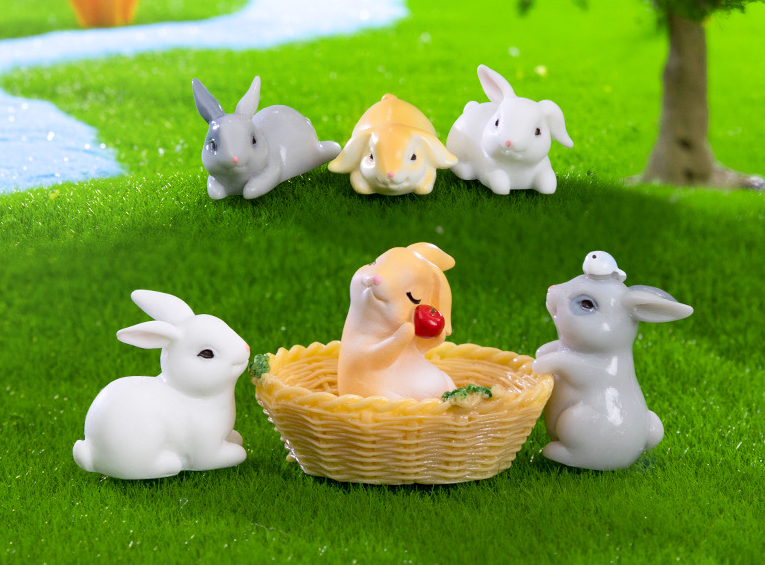 Rabbit Figurines 1