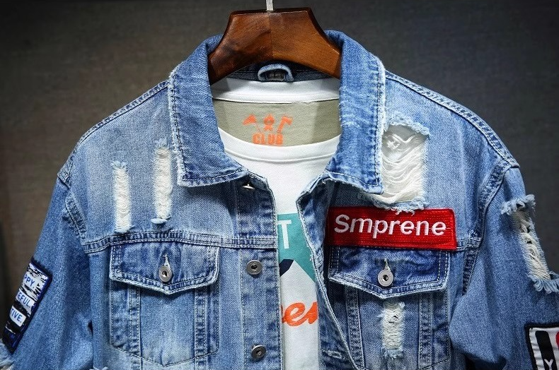 Embroidered Denim Jacket 2