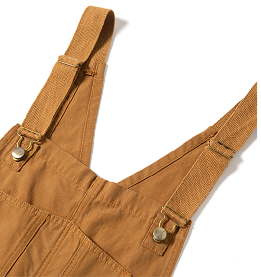 Zipper Pocket Suspender Trousers 5