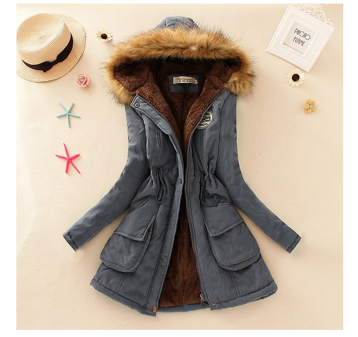 Jaqueta Parka Feminina Acolchoada com Saphira 2