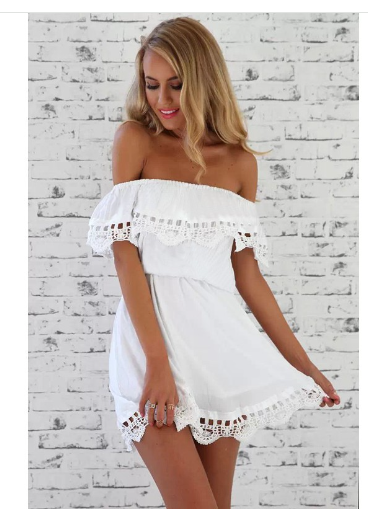 Off-shoulder dress image 4