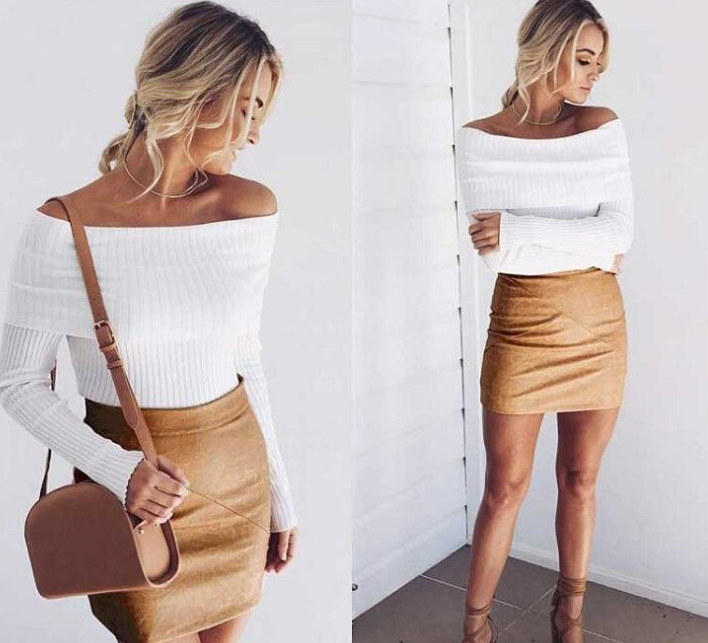 Off-Shoulder Sweater 6