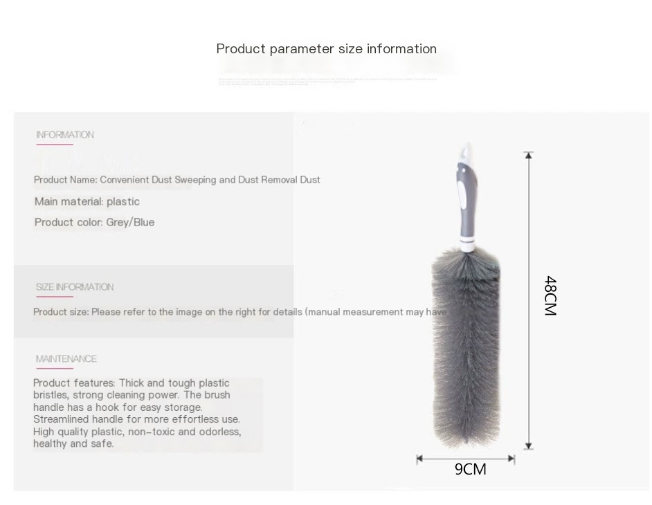Fan and Air Conditioner Dust Cleaning Brush