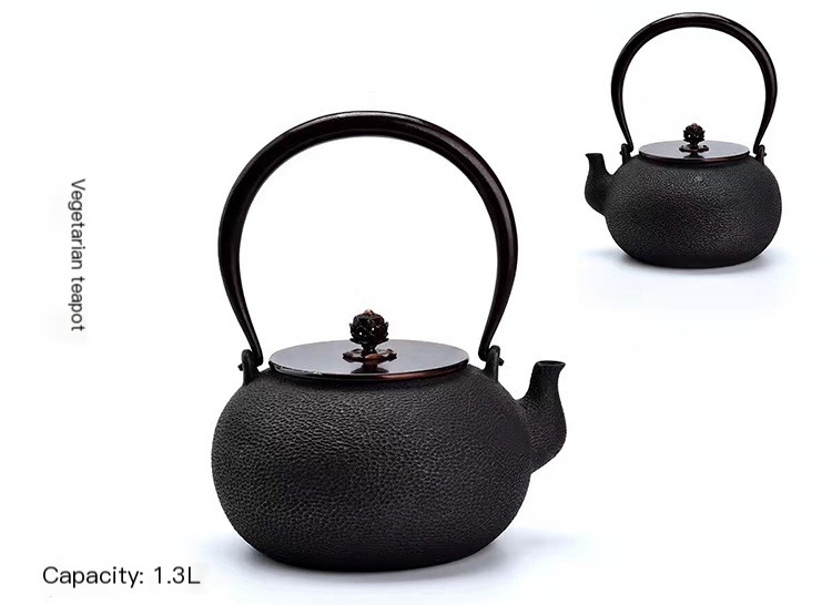 Cast Iron Teapot