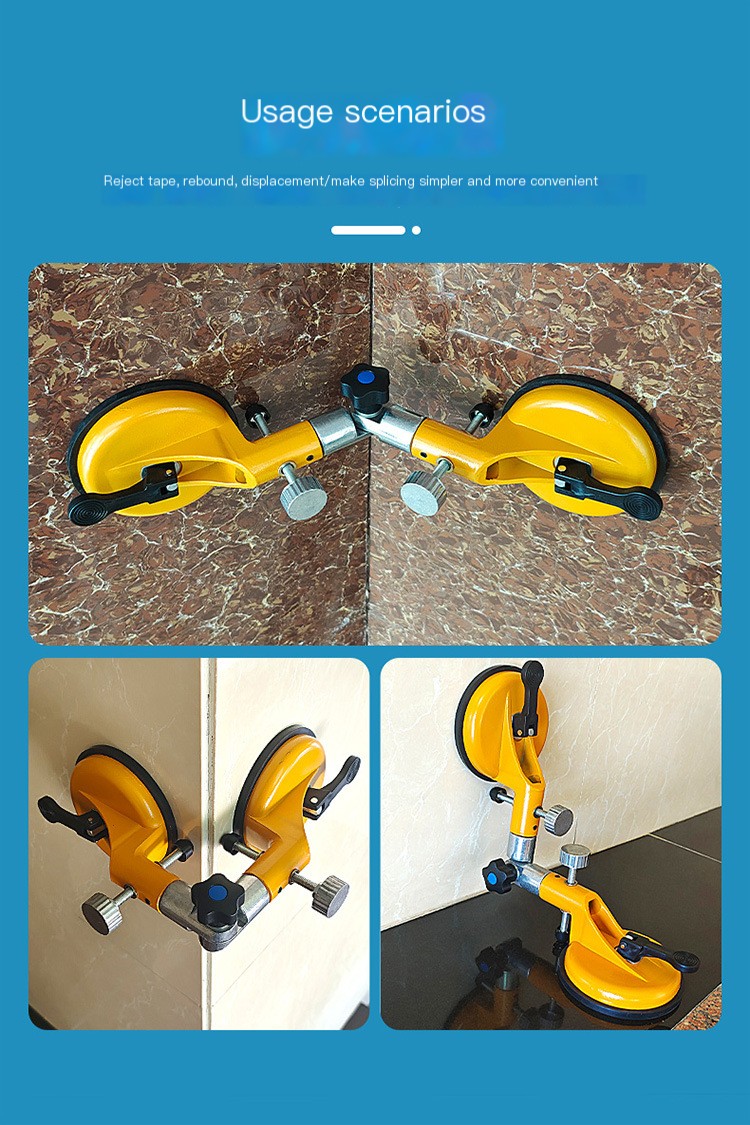 Clamping Corner Fixing Suction Cup Image 1