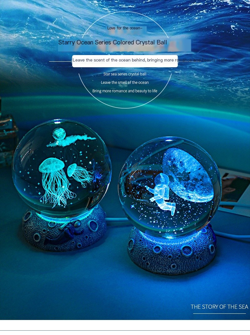 Crystal Ball Night Light 1