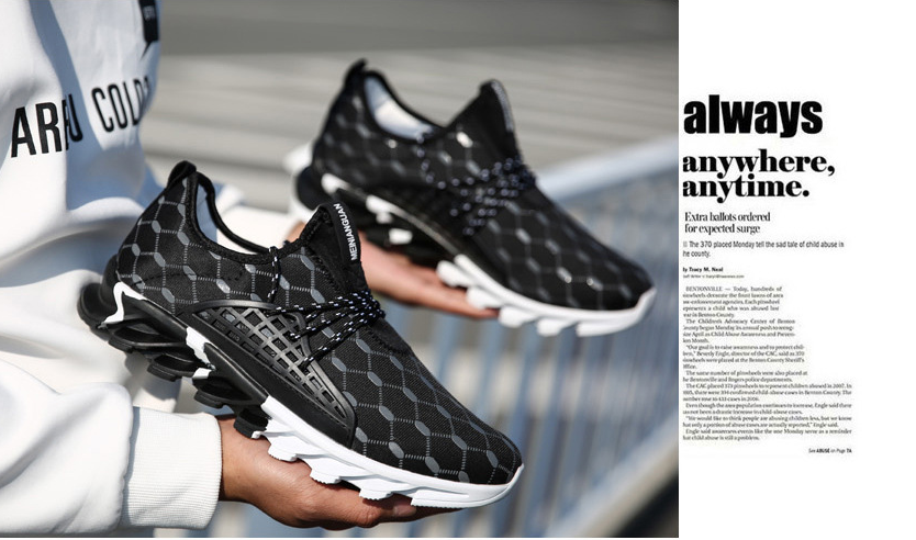 Breathable Mesh Men's Shoes