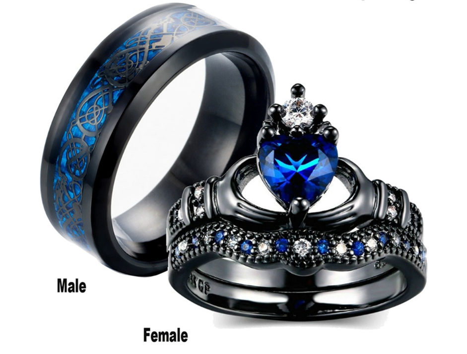 Double Layer Crown Ring