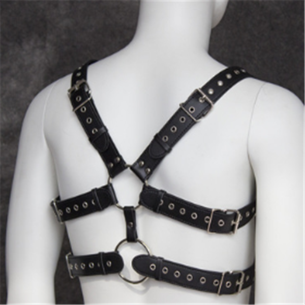 Leather Chest Strap Image 4