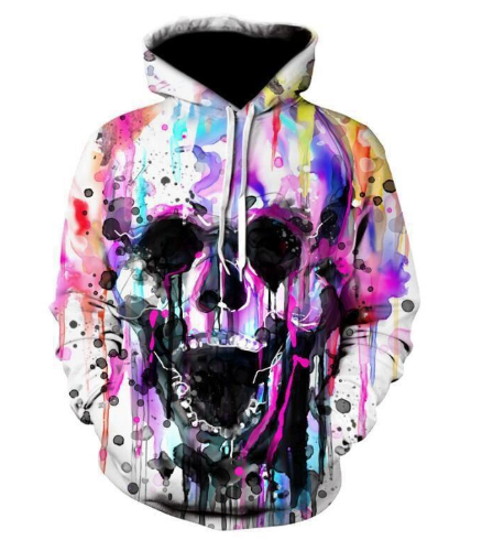 Skull Hoodie Image 2