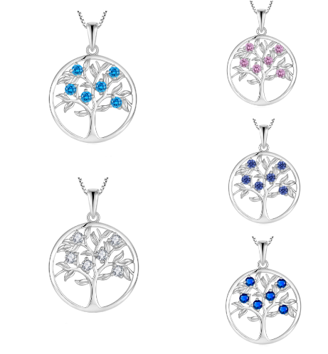 Tree of Life Silver Earrings