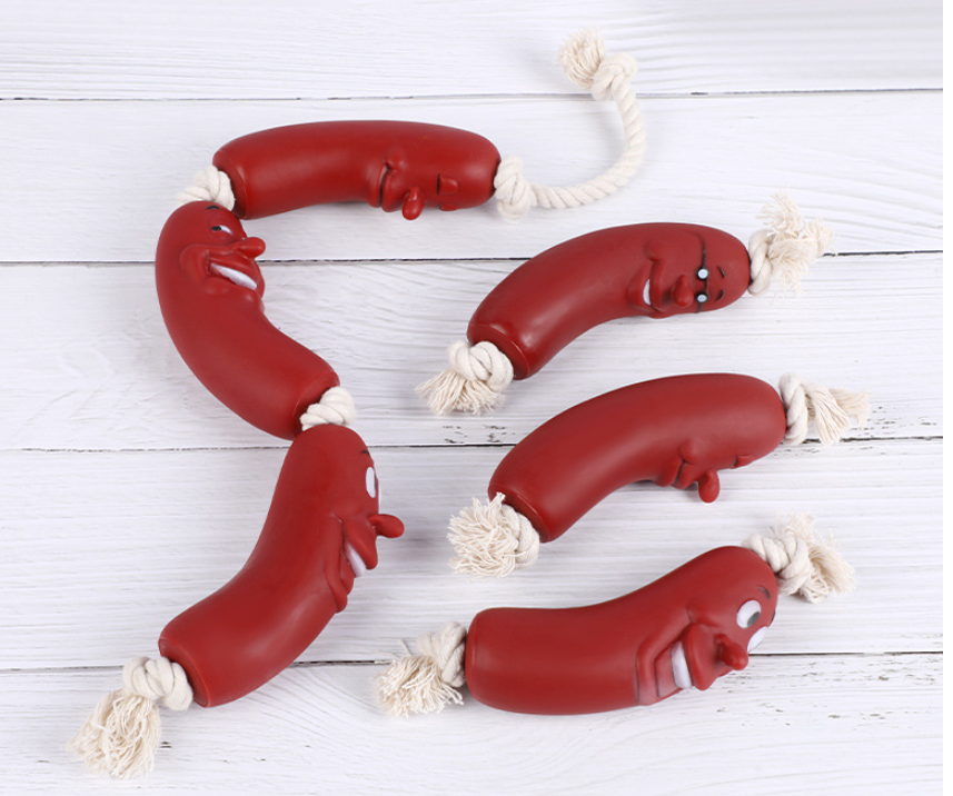 Dog Toy Ham Sausage