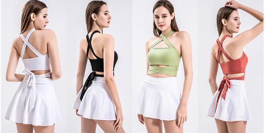 Black halter neck top