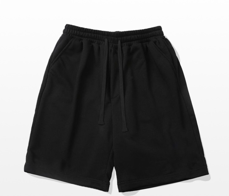 Casual Shorts White Gray