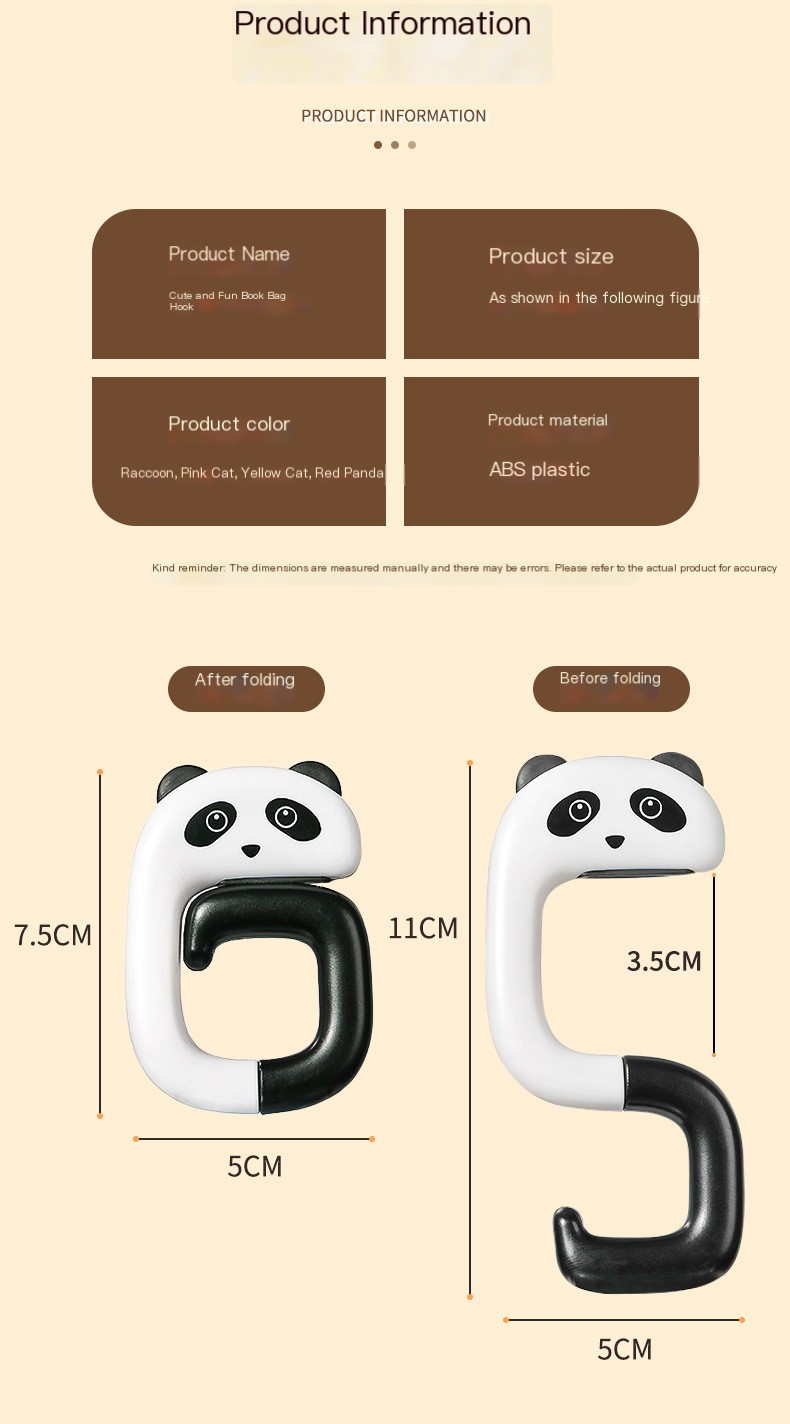 Cartoon Animal Hook 3