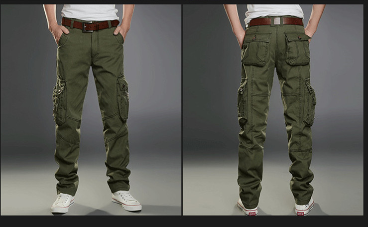 Men's Overalls Military Pants 4
