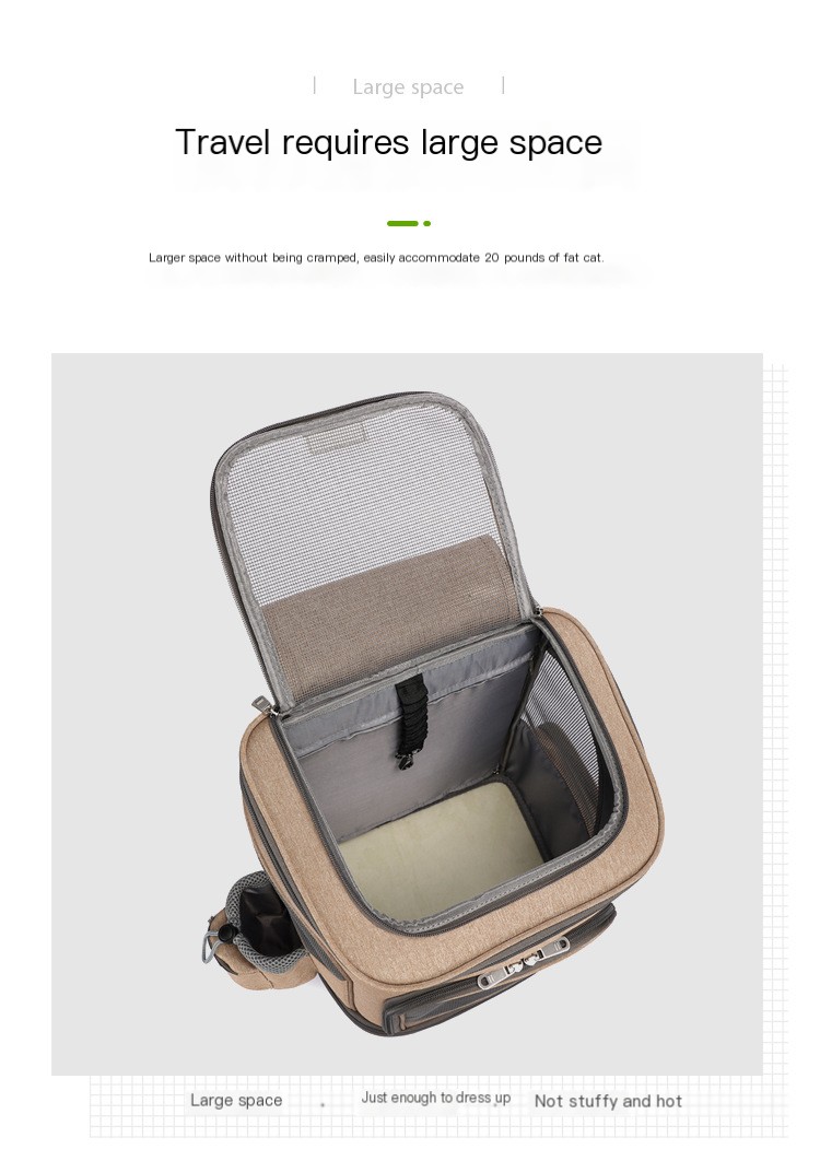 Pull Rod Pet Bag - Stylish Design