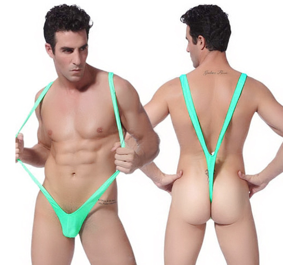 Men's Sexy Lingerie in Blue