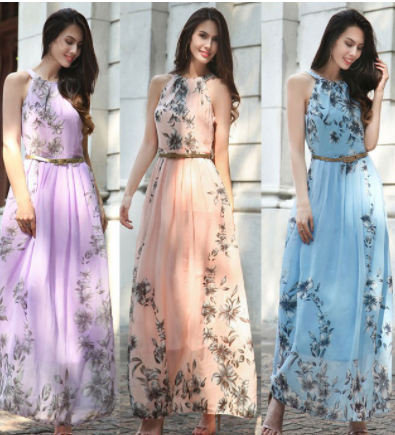 Floral Maxi Dress - Image 2