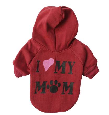 Pet Dog Sweater in Red