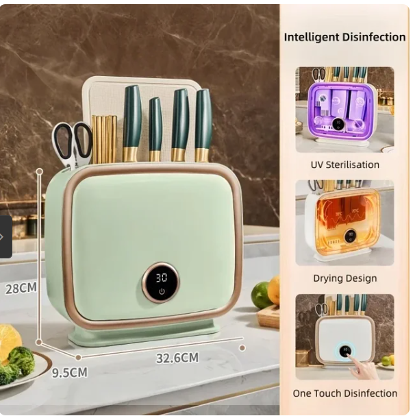 Intelligent Sterilization Knife and Chopsticks Rest