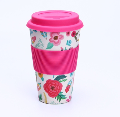 Bamboo Fiber Coffee Cup Image 4