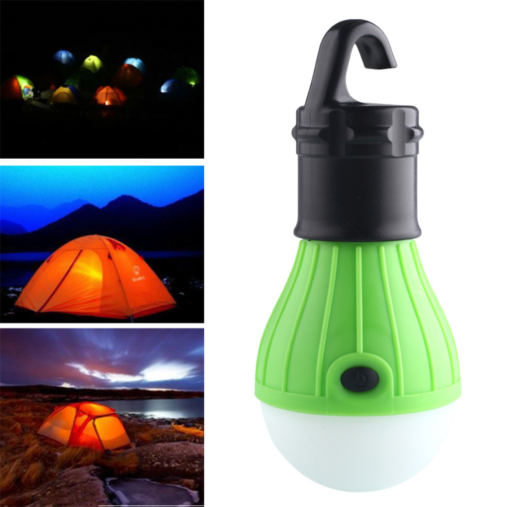LED Camping Lantern in use