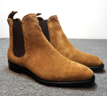 Black High-Top Zipper Fashion Martin Boots