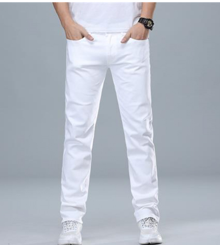 Men's Slim Fitting Pants Image 4