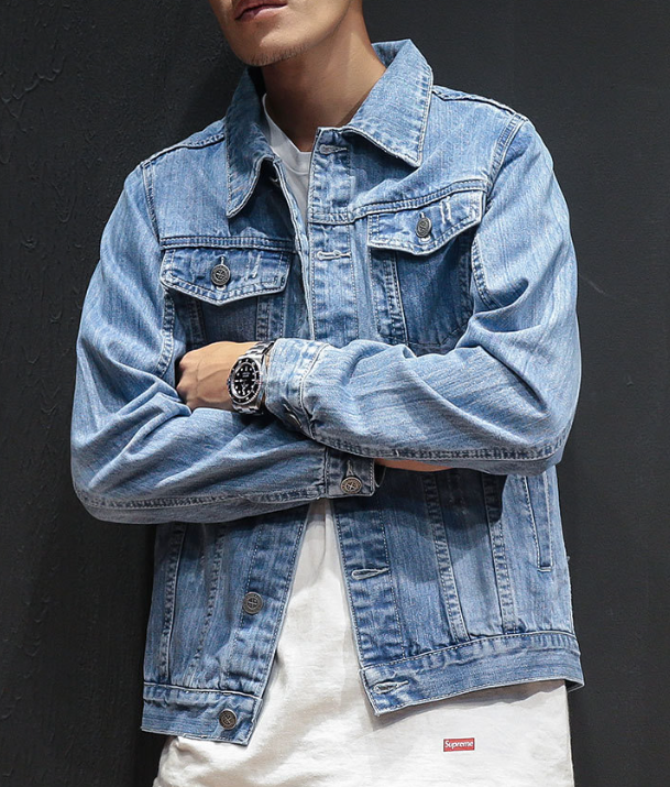 Men's Denim Jacket Image 3