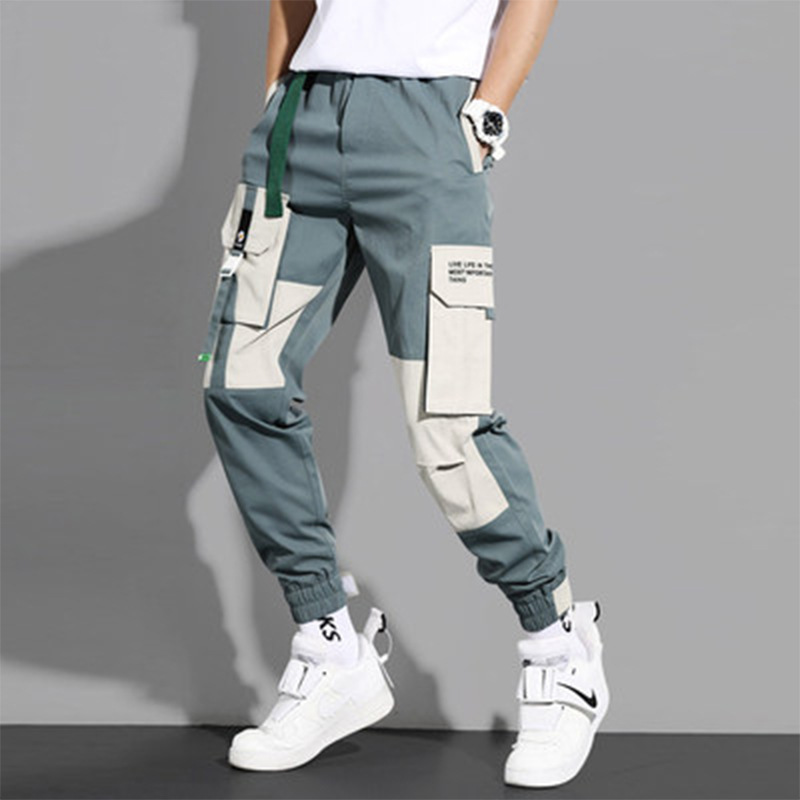Casual Pants Grey Green