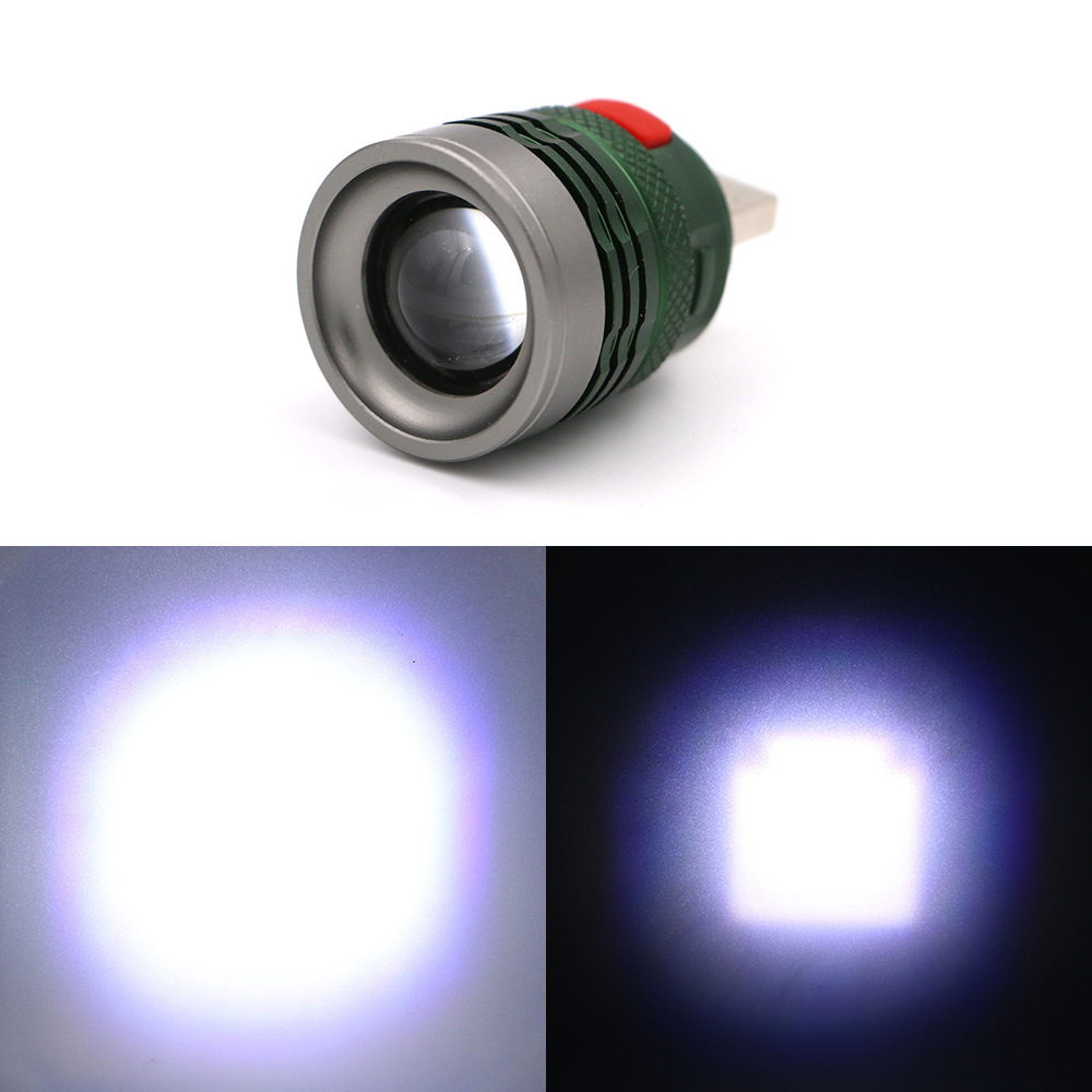 LED USB Rechargeable Flashlight
