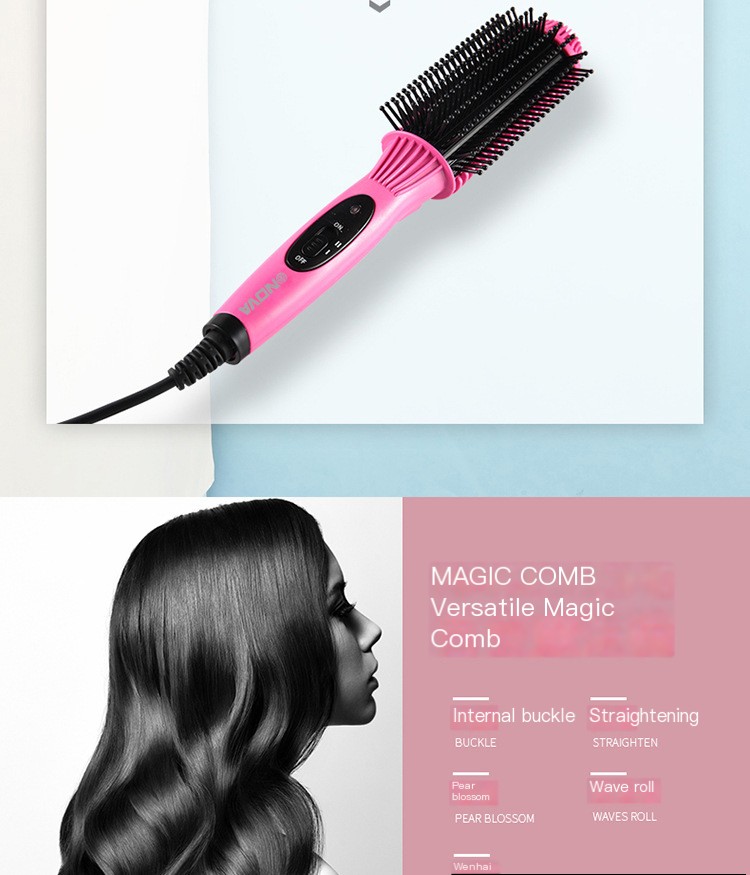 Mini Ceramic Curling Brush Image 3