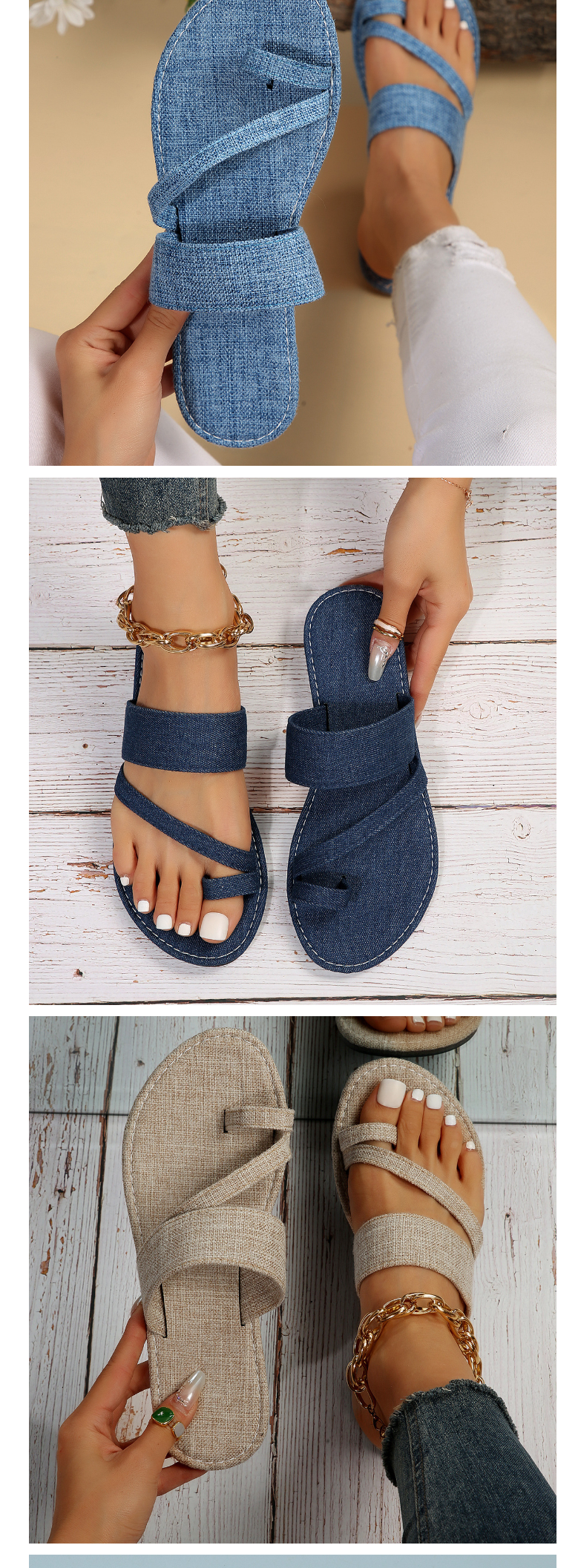 Women Slippers in different colors