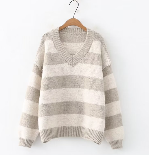 Black bar sweater