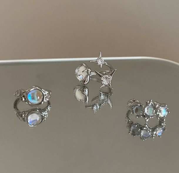 Moonstone Opal Ring 1