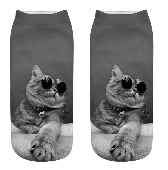 3D Printed Cat Socks Style 3