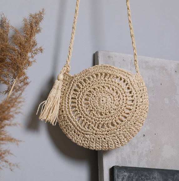 Woven Bag Khaki