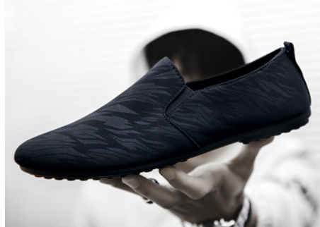 Black Slip-On Loafers