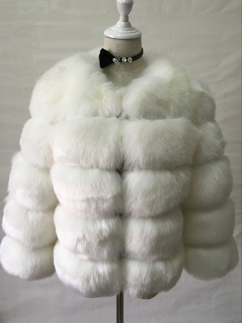 Faux Fur Coat Pink